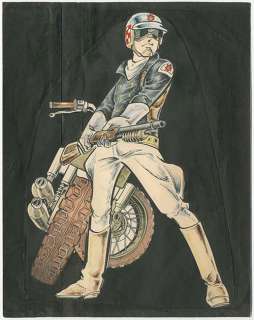 Mikiya Mochizuki _x000B_ Handwritten color manuscript "Wild 7"