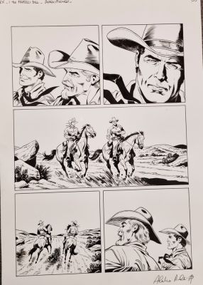 Boselli/Piccinelli - planche originale TEX | Galerie des bulles