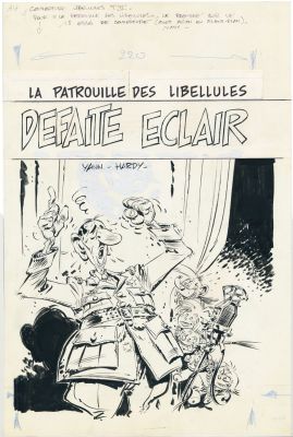 Marc HARDY (né en 1952) - Lot 51 : La Patrouille des Libellules