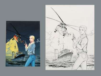 Jaradin | Alexe, illustration Ã  l’encre de Chine pour la co… | Banque Dessinée