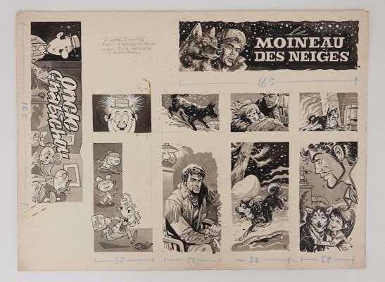 Marin Claude Ensemble... | MARIN Claude Ensemble d’illustrations sur une page... | Vermot et Associés