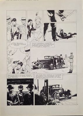 Hulet , Daniel - planche originale - Les chemins de la gloire" | Galerie des bulles