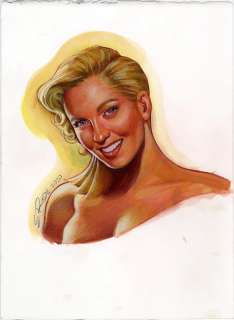 Steve Rude | Sundra Peale Nude Portrait 2020 | Steve Rude