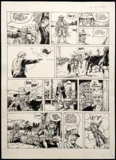 Franz  - Planche originale - Lester Cockney T6 - Oregon Trail | Catawiki