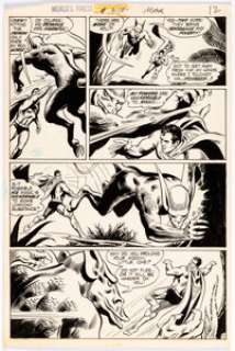 Dick Dillin, Joe Giella And Dick Giordano | World’s Finest #210 Story Page 12 Original Art Superman (DC, 1972). | Heritage