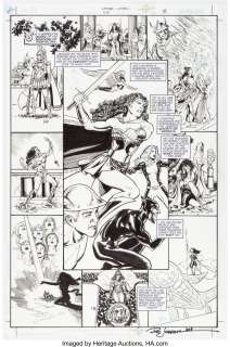 Phil Jimenez | Wonder Woman #168 Story Page 18 Original Art (DC, 2001). | Heritage