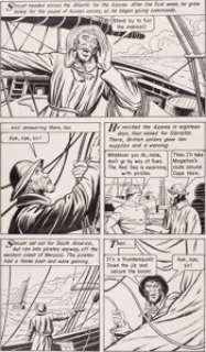 Jack Kirby And Dick Ayers | The World around Us #37 "The Sea" (unpublished in domestic U.S. series) Story Page 22 Original Art (Gilberton Publ., 1961). | Heritage