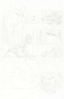 Michael Turner, Marcus To, and Joel Gomez - Michael Turner‘s Soulfire #7 Story Page 15 Original Art (Aspen, 2006)....