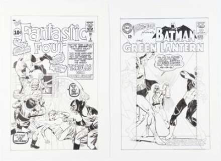 Angel Gabriele - Fantastic Four #2 and Brave and the Bold #59