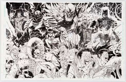 Alessandro Vitti Unpublished - Illustration Original Art (DC, 2019).