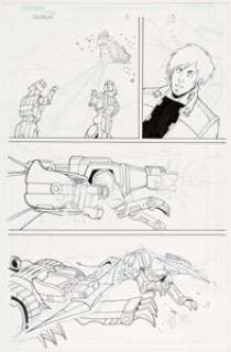 Devil‘s Due Publishing Artists Voltron: Defender of the Universe #3 Story Page 13 Original A...