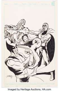 George Pérez | X-Men #112 Cover Re-creation Original Art (1999).... | Heritage