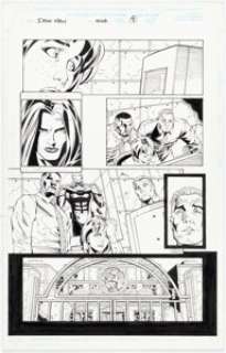 Sean Chen, Eric Cannon, And Sean Parsons | #9 Story Page 8 Original Art (Marvel, 1998). | Heritage