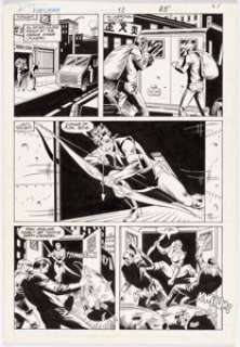 Brozowski, Joe - Joe Brozowski and Mike Machlan The Fury of Firestorm #48 Story Page 19 Original Art (DC, 1986)....
