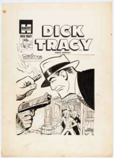 Simon, Joe | Joe Simon (attributed) Dick Tracy Comics Unused Cover Original Art (Harvey, undated).... | Heritage