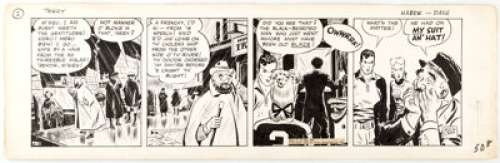 Caniff, Milton | Milton Caniff Terry and the Pirates Daily Comic Strip Original Art dated 6-3-40 (News Syndicate Company, 1940). ... | Heritage