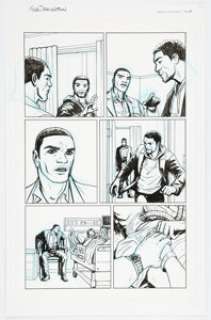DC Artist - Nick Derington Future State: The Next Batman #1 Story Page 10 Original Art (DC, 2021)....