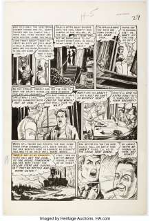 Ingels, Graham | Graham Ingels Crime SuspenStories #10 Story Page 5 Original Art (EC, 1952).... | Heritage