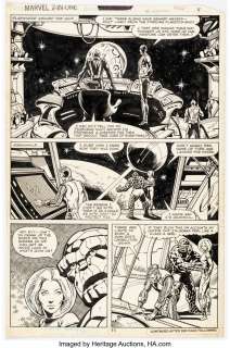 Bingham, Jerry | Jerry Bingham and Gene Day Marvel Two-in-One #63 Story Page 7 Original Art (Marvel, 1980).... | Heritage