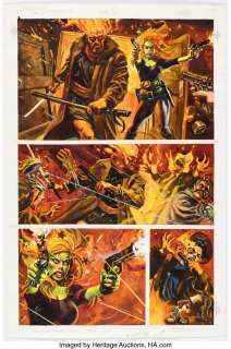 Brereton, Dan | Dan Brereton The Nocturnals #1 Story Page 26 Original Art (Malibu/Bravura, 1995).... | Heritage