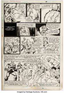 Lee, Jim | Jim Lee and Whilce Portacio Alpha Flight #53 Story Page 11 Original Art (Marvel, 1987).... | Heritage