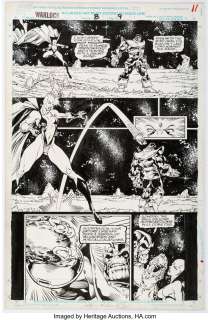 Raney, Tom - Tom Raney and Keith Williams Warlock and the Infinity Watch #8 Story Page 9 Original Art (Marvel, 1992)....