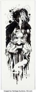 Robinson, Andrew | Andrew Robinson The Book of Nod Zillah and Caine Illustration Original Art (White Wolf, 1993).... | Heritage