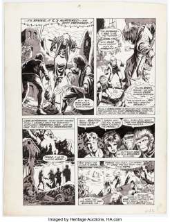 Ploog, Mike | Mike Ploog Planet of the Apes Magazine #11 Story Page 7 Original Art (Marvel, 1975).... | Heritage