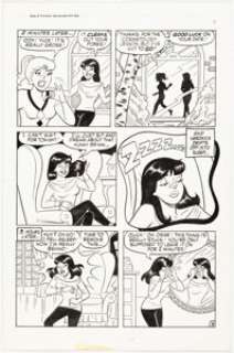 Parent, Dan | Dan Parent and Jon D’Agostino Betty and Veronica Spectacular #35 Story Page 3 Original Art (Archie, 1999).... | Heritage