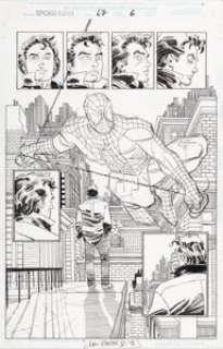 Romita Jr., John | John Romita Jr. and Al Williamson Spider-Man #67 Story Page 6 Original Art (Marvel, 1996).... | Heritage