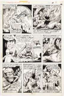Perlin, Don | Don Perlin Werewolf by Night #27 Story Page 17 Original Art (Marvel, 1975).... | Heritage