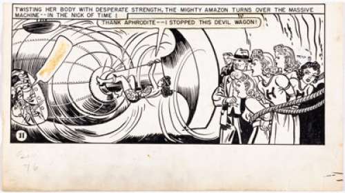 Peter, H. G. - H.G. Peter Sensation Comics #76 Partial Story Page 11 Original Art (DC, 1948)....