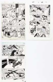 Milgrom, Al | Al Milgrom, Jim Lee, and others - Marvel Story Page Original Art Group of 3 (Marvel, 1988-1997).... (Total: 3 Original Art) | Heritage