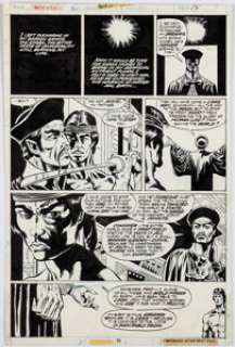 Gulacy, Paul | Paul Gulacy and Mike Esposito Master of Kung Fu #50 Story Page 9 Original Art (Marvel, 1976).... | Heritage