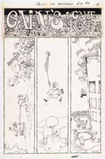 Aragonés, Sergio | Sergio Aragonés House of Mystery #183 Story Page 1 Original Art (DC, 1969).... | Heritage