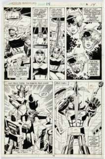 Trimpe, Herb | Herb Trimpe and Mike Esposito Shogun Warriors #14 Story Page 8 Original Art (Marvel, 1980).... | Heritage