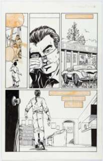 Lapham, David - David Lapham and Tom Ryder Shadowman #2 Story Page 3 Original Art (Valiant, 1992)....
