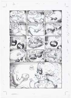 Cooper, Dave | Dave Cooper Dark Horse Presents #132 Story Page 7 Dan & Larry Original Art (Dark Horse, 1998).... | Heritage