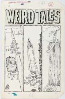Aragonés, Sergio | Sergio Aragonés DC 100-Page Super Spectacular #4 "Weird Tales" Complete 1-Page Story Original Art (DC, 1971).... | Heritage