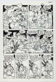 Aragonés, Sergio | Sergio Aragonés Groo the Wanderer #28 Story Page 6 Original Art (Marvel, 1987). ... | Heritage