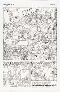 Sergio Aragones | The Mighty Magnor #1 Story Page 29? Original Art (First, 1993).... | Heritage