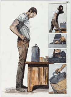 Tyler Jenkins and Hilary Jenkins - Fear Case #4 Story Page 5 Original Art (Dark Horse, 2021).