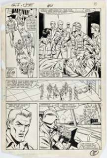 Frank Springer And Andy Mushynsky | G.I. Joe: A Real American Hero #30 Story Page 8 Original Art (Marvel, 1984). | Heritage