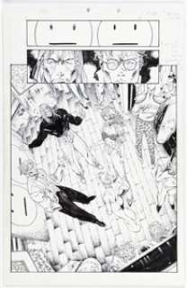 Jim Lee and Richard Bennett WildC.A.T.s: Covert Action Teams #8 Story Page 11 Original Art (Image, 1994). | Heritage