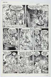 Sergio Aragonés Sergio Aragonés Groo the Wanderer #28 Story Page 13 Original Art (Marvel, 1987). | Heritage