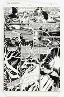 John Buscema and Tom Palmer The Avengers #261 Story Page 7 Original Art (Marvel, 1985). | Heritage