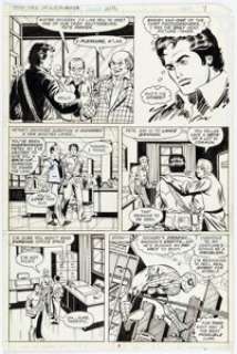 John Romita Jr., Al Milgrom, and Brett Breeding The Amazing Spider-Man #208 Story Page 6 Original Art (Marvel, 1980). | Heritage