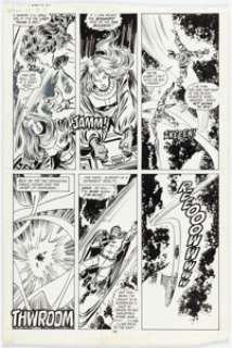 John Buscema and Tom Palmer The Avengers #297 Story Page 12 Original Art (Marvel, 1988). | Heritage