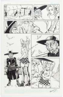 Tim Seeley Hellion #2 Story Page 11 Original Art (2000).