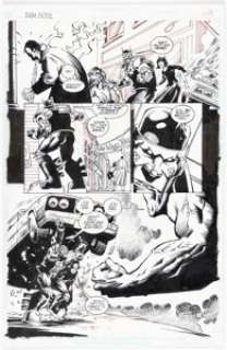 Richard Case and Stan Woch Doom Patrol #60 Story Page 9 Original Art (DC, 1992).